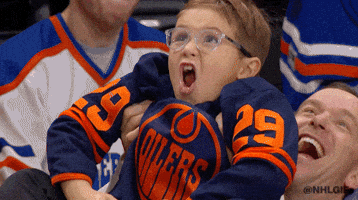 Happy Ice Hockey GIF by NHL Happy Ice Hockey GIF by NHL