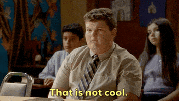 Not Cool Young Sheldon GIF by CBS Not Cool Young Sheldon GIF by CBS